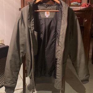 Mens Carhartt hooded jacket
